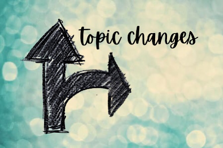 Topic Changes – A little insight into group strategies